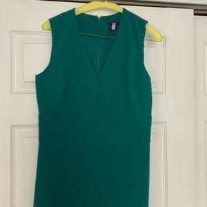 Ann Taylor Sleeveless V Neck Dress
